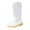 White, variant on Wxirdiow Cowboy Boots Toddler Girls Cowboy Boots - Cowgirl Western Boot for Kids Mid Calf Riding Shoes Little Kid/Big Kid Purple Size,12