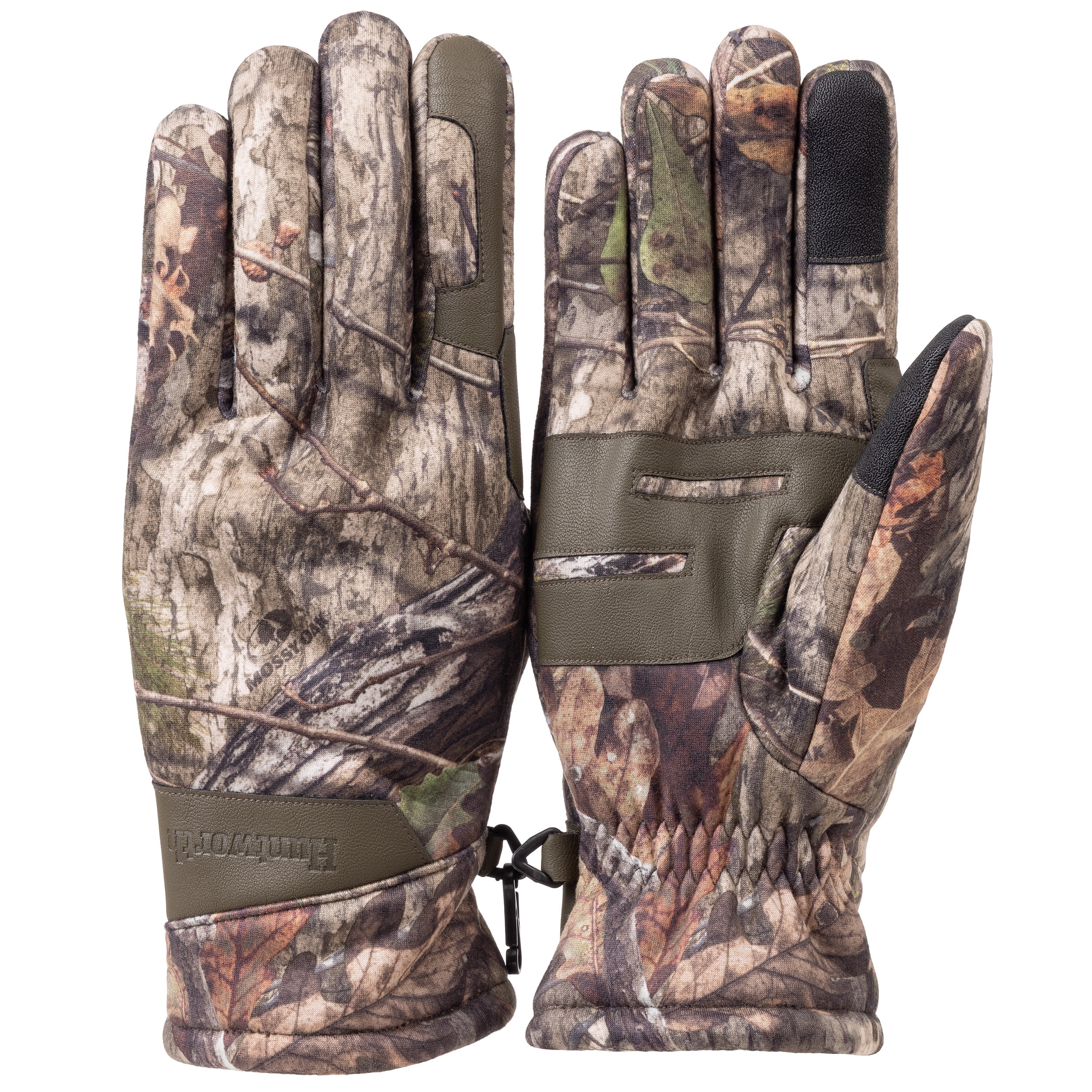 Huntworth Men’s Endeavor Heat Boost™, Windproof Hunting Glove (Mossy Oak DNA®), Size L/XL