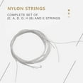 thumbnail image 1 of 6X nylon string guitar strings set for classical guitar, 1 of 7