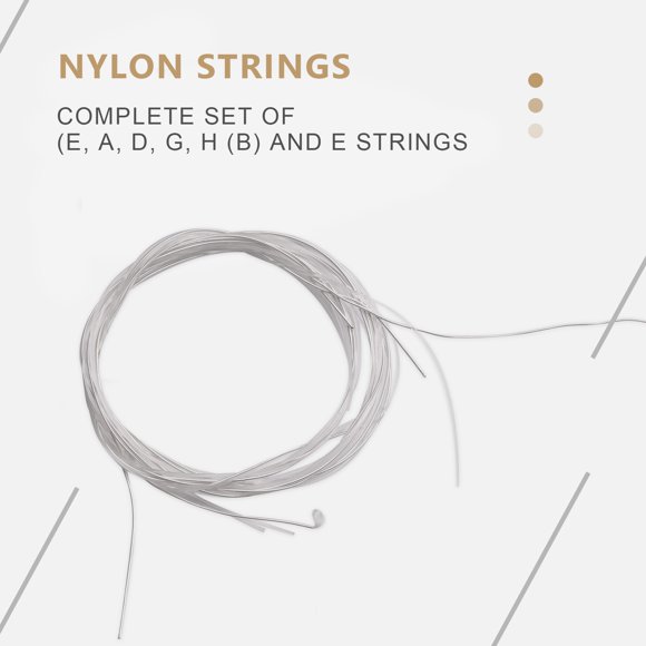 6X nylon string guitar strings set for classical guitar