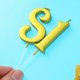 thumbnail image 3 of 2 pcs Gold Glitter Happy Birthday Numeral Candles Number Candles Cake Topper Decoration for Adults Kids Party (Number 1+8, Golden), 3 of 3