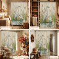 thumbnail image 6 of Vintage Wildlife Birds Shower Curtain Set - Standard 72" x 72" Washable Bathtub Curtain with 12 Hooks, Farmhouse Botanical Water Reflection Waterproof Fabric Stall Shower Curtains for Bathroom Décor, 6 of 8