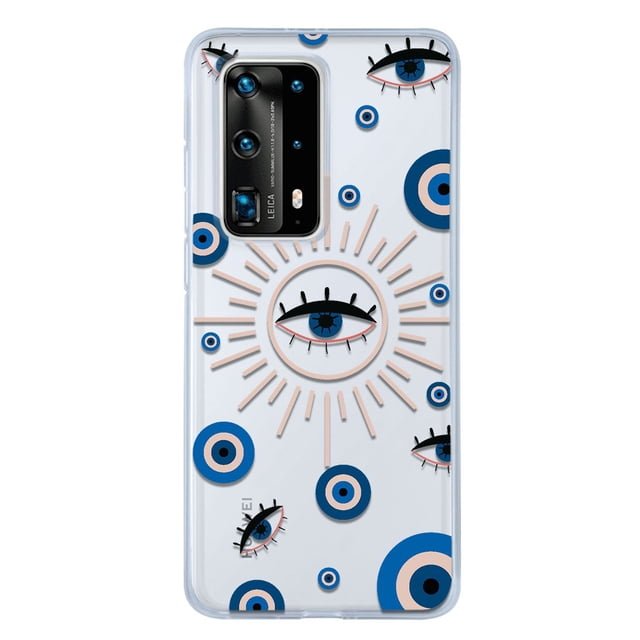 Funda Antigolpes para Huawei P40 Pro Plus Ojo Turco y Sol InstaCase