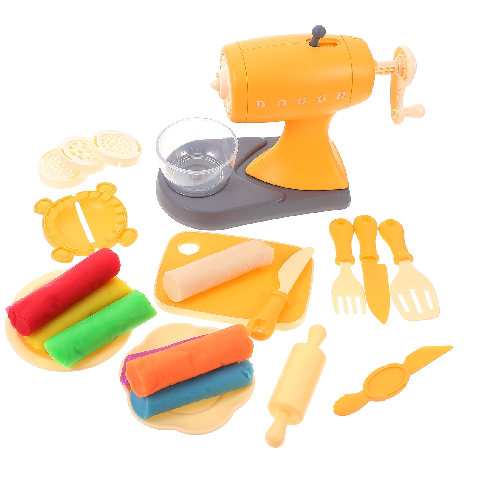 Maker Kitchen Machine Play Playset Kit Dough Noodle Toys Tools Kids Set Birthday Accessories Educational Favors - Walmart.com