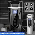 thumbnail image 5 of Speravity Taza de calefacción para coche de 12V/24V, equipo sencillo para viaje en vehículo, taza calentada de agua, café y leche de acero inoxidable, Automoción decorativa y accesorios Speravity VI006855-00, 5 of 5