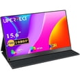 thumbnail image 1 of UPERFECT Portable Monitor, 2023 [New Version] 15.6" IPS HDR 1920X1080 FHD Eye Care Screen USB C Gaming Monitor, Dual Speaker Computer Display HDMI Type-C VESA for Laptop PC Mac Phone w/Smart Case, 1 of 5
