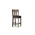 thumbnail image 4 of Steve Silver Saranac Wood Counter Chair in Chocolate Finish, 4 of 6