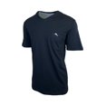 thumbnail image 2 of Tommy Bahama Men's Blue Note T-Shirt V-Neck Bali Skyline Blue Logo Tee (S41), 2 of 4