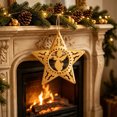 thumbnail image 6 of Christmas Tree Ornament Metal Hanging Craft Xmas Gifts Tree Hanging Craft Collectible DIY Pendant for Home Party Decor Personalized Holiday Gift for Xmas Tree, 6 of 6