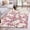 Beige, variant on Round Area Rugs Collection 3 Ft, Spring Flowers Non-Slip Residential Carpet, Pink Cherry Blossom Branches Plants Beige Indoor Crawling Mats Doormat Runner Rugs Play Mat forBedroom
