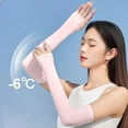 thumbnail image 3 of LShunze Sun Protection Cooling Arm Sleeves with Thumb Holes - Gardening Outdoors Sports Workouts Sunscreen Arm Sleeves, 3 of 8