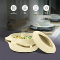 thumbnail image 2 of MILTON Insulated Casserole Dish 3-Pc Set – 2.1/1.5/1 qt, Beige Gold, 2 of 7