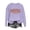 Purple, variant on Wuztai Fall Sweaters for Women Crew Neck Long Sleeve Oversized Comfy Casual Pullover Graphic Letter Print Lightweight Autumn Tunic Top M