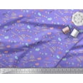 thumbnail image 2 of Soimoi Japan Crepe Satin Fabric Celebration Flag,Rabbit & Egg Easter Decor Fabric Printed Yard 42 Inch Wide, 2 of 3