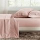 thumbnail image 2 of Juego de sábanas Bedsure, tamaño king, 4 piezas, poliéster, color rosa empolvado, 2 of 9