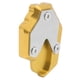 thumbnail image 4 of Jadeshay Soporte De Almohadilla De Soporte para Motocicleta, Placa De Extensión De Soporte Lateral De Pie De Aluminio CNC para F-orza 350 NSS350 2020-2022(Amarillo), 4 of 5
