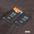 thumbnail image 1 of JUNWELL 2PCS Credit Card Case Protector RFID Blocking Anti-Fraud RFID NFC Protection Health Identification DNI Protective Credit Card Case Contactless Banking  Credit Card Holder  RFID NF, 1 of 6