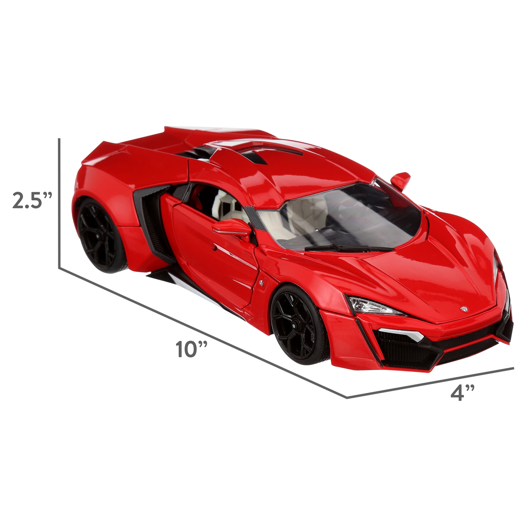 Amazon.co.jp: JadaToys 1/18 DOM's LYKAN HYPERSPORTフィギュア