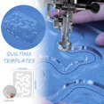 thumbnail image 2 of Modèles de Quilting Machine à Coudre Mouvement Libre Domestique Meander Transparent, 2 of 5