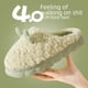 thumbnail image 5 of Pantuflas de algodón de fondo grueso para mujer, otoño e invierno, para parejas, interiores, antideslizantes, acolchadas, cálidas, para hombre, invierno, 5 of 6