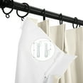 thumbnail image 4 of TWOPAGES Curtain Adjustable Pin Hooks, White Pinch Pleat Drape Hooks  (Pack of 32), 4 of 4