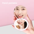 thumbnail image 7 of Washranp LED Travel Makeup Mirror,USB Rechargeable 10X MagnificationCompact Mirror with Light Small Pocket Folding Mirror for Women Girls, 7 of 7