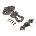 thumbnail image 1 of Box Hasp Lock - 10 Packs Retro Style Bronze Tone Jewelry Case Box Lock Loquet Hasp Boîte en bois, 1 of 12