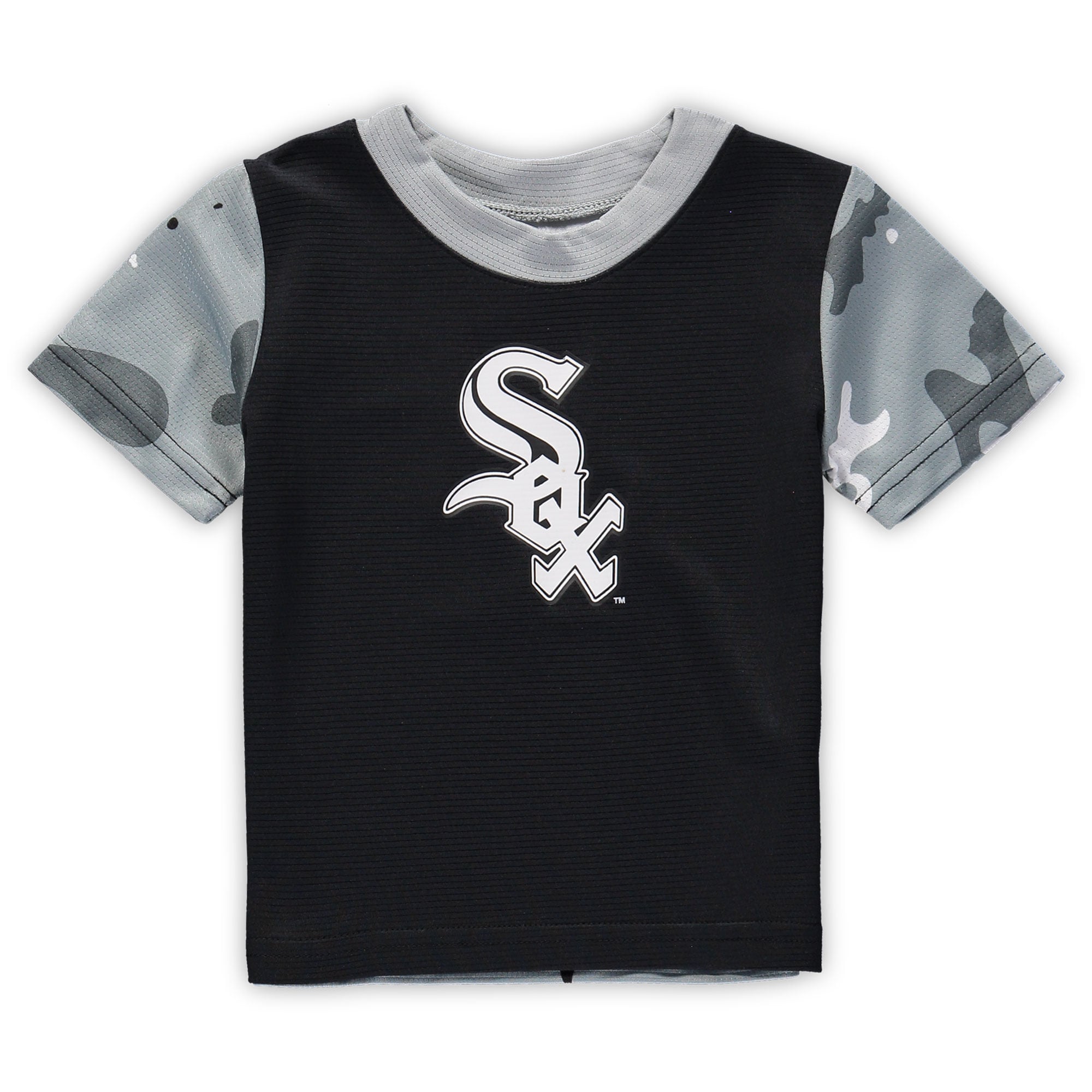 Newborn & Infant Black Chicago White Sox Pinch Hitter T-Shirt & Shorts Set - image 3 of 7