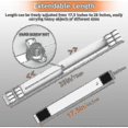 thumbnail image 2 of Ensemble de 2 Roulettes de Transport pour Machine à Laver, Réfrigérateur, Séchoir, Congélateur jusqu'à 300 kg, avec 24 Roues, Frein, Blanc, 2 of 4