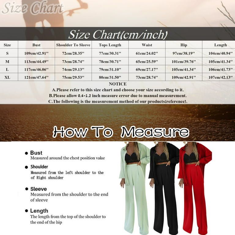 Suits for Women Tall Woman Suits Set for Work Size 10 2 Pieces Pants Set  Loose Button Down Long Sleeve Shirt Wide Leg Palazzo Pants Outfits  Sweatsuit