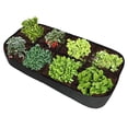 thumbnail image 3 of Fridja Fabric Raised Garden Bed Rectangle Breathable Planting Container Growth Bag, 3 of 5