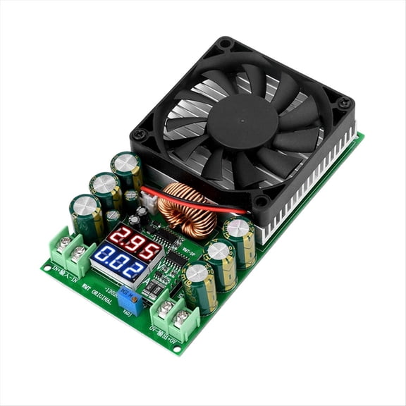 600W 20A DC-DC Buck Module CV CC Adjustable Buck Converter 120V 100V 96V 84V Display Solar LED Driver Power Supply
