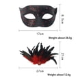 thumbnail image 2 of TINZ Elegant Carnival For Sparkling Delicate Lace Half Face Masquerade Party, 2 of 3