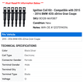 thumbnail image 2 of Ignition Coil Kit - Compatible with 2015 - 2016 BMW 435i xDrive Gran Coupe, 2 of 2
