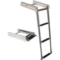 thumbnail image 1 of JIF Marine FOGS-4 4-Step Under Platform Sliding Ladder Stainless Steel 316 Spring Loaded Latch, 1 of 1