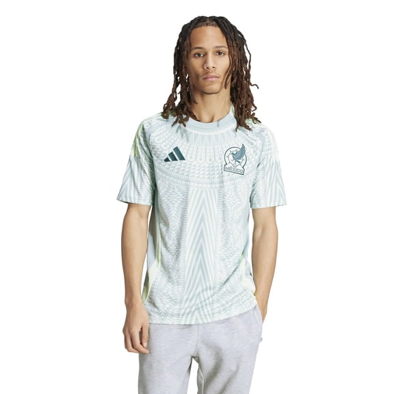 adidas Men's Mexico Jersey, Linen Green Away 2024