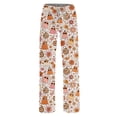 thumbnail image 5 of Women's Halloween Themed Pajama Pants Relaxed Fit Long Trousers Soft Loungewear For Nightwear XL, 5 of 6