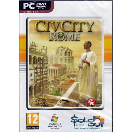 CivCity: Rome PC DVD A City Builder Strategy Game in the World of Sid Meier's