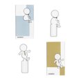 thumbnail image 4 of CAROOTU 5pcs Cartoon Figure Bookmark Plastic Bookmark for More Fun Reading Page, 4 of 6