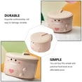 thumbnail image 2 of Shisuyan 1Pc Stainless Steel Dinosaur Pattern Noodle Bowl with Lid Kitchen Food Bowl, 2 of 8