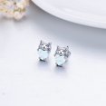 thumbnail image 6 of Midir&Etain Cat Earrings 925 Sterling Silver Cat Earrings Kitten Earrings Ladies Cat Earrings Jewelry Gift Hypoallergenic Gift for Ladies Girls Animal Lovers, 6 of 7