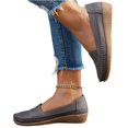 thumbnail image 5 of Willtoo Orthopedic Flat Loafer for Women 2026 Women's Arch Support Cloe Toe Wide Feet Classic Shoes Casual Easy Slip on Vintage Shoes with Barefoot Feel Comfortable Loafers for Outdoor Walking, 5 of 5