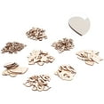 thumbnail image 3 of Wood Crafts, 400PCS Wood Chips  For Children's Room, 3 of 8