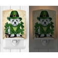thumbnail image 2 of Caroline's Treasures PPP3214CNL Westie St Patrick's Day Leprechaun Ceramic Night Light, 6x4x3", multicolor, 2 of 2