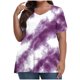 thumbnail image 1 of Tamaño Más Manga Corta Tops para las Mujeres, Casual V-Cuello Camiseta de la Blusa Sólida para el Verano, el Uso Diario Y Casual, 1 of 7