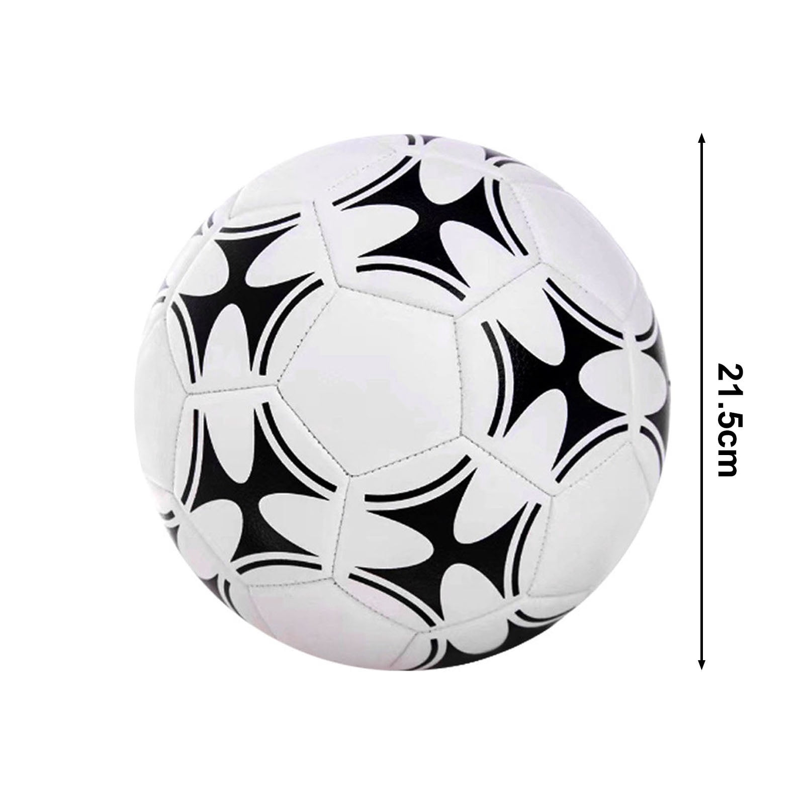 YIFAEUX Professional Foot Ball for Adults Teens Size 5 Official Football Outdoor Sports Training Soccer Ball Waterproof PVC Elastic Football for Exams Training & Competitions