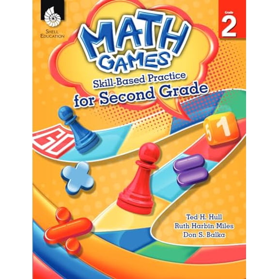 Pre-Owned Math Games: Skill-Based Practice for Second Grade [With CDROM] (Paperback) 1425812899 9781425812898