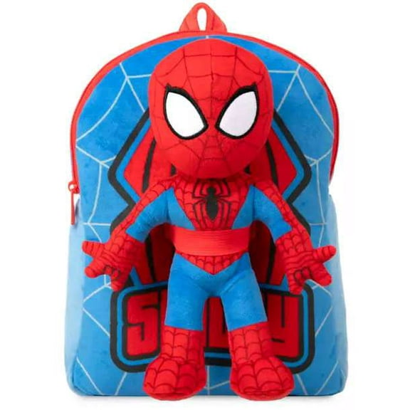 Marvel Spider-Man Backpack & Plush Set