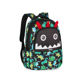 thumbnail image 1 of Mochila Niños 3piezas Con Lonchera Y Lapicera estampado Belug Negro y Verde, 1 of 4