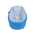 thumbnail image 3 of Bañera de seguridad inflable para recién nacidos, bebés, niños y niñas Bañera portátil para bebés con bomba de aire y gorro de ducha, 3 of 8